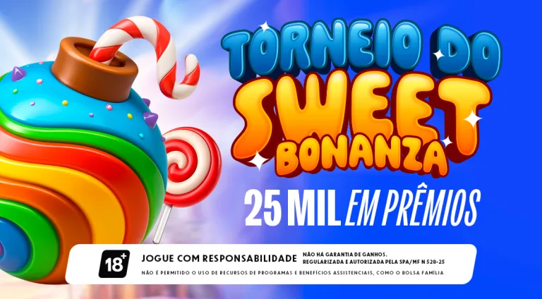 Imagem ilustrativa do torneio do Sweet Bonanza na MC Games