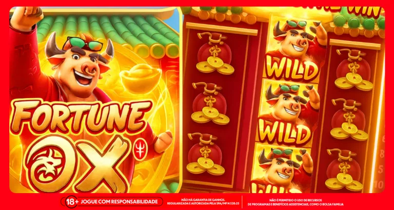 Missão do Dia garante até 35 giros no Fortune Ox, apenas nesta segunda-feira (20)