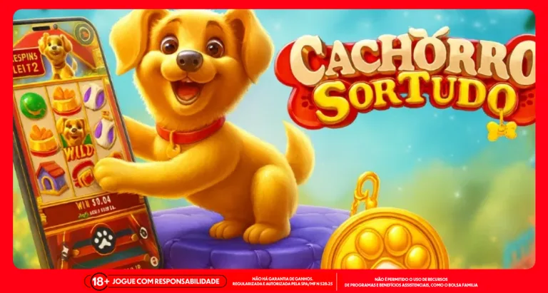 Imagem ilustrativa do jogo online de slot Cachorro Sortudo