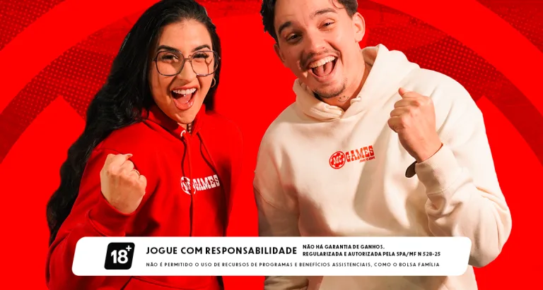 MC Games anuncia Nathan Reuel e Samara Araújo como novos influenciadores da Bet