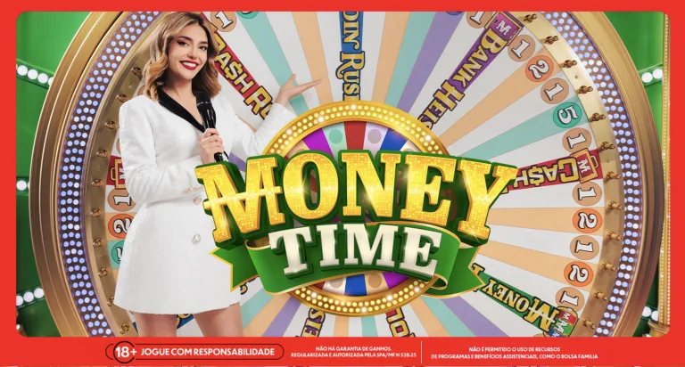Imagem ilustrativa do Money Time, novo game show da Pragmatic Play