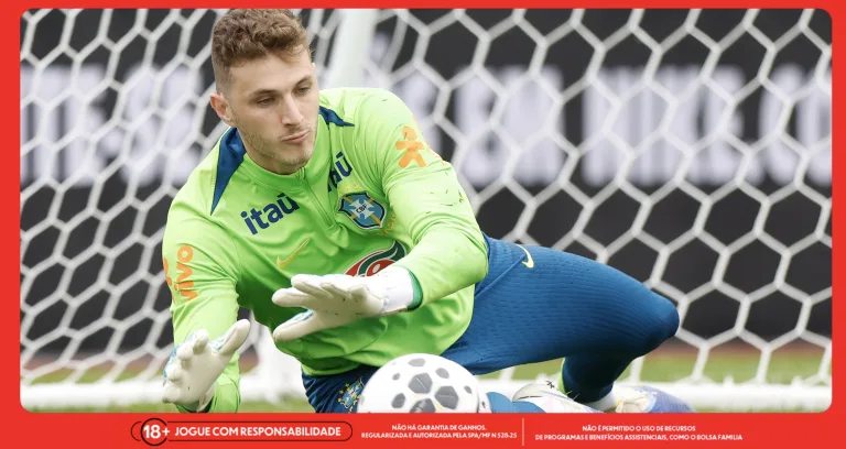 Imagem ilustrativa do goleiro Bento, que deve ser titular no Brasil contra a Coreia do Sul. Foto: Rafael Ribeiro/CBF