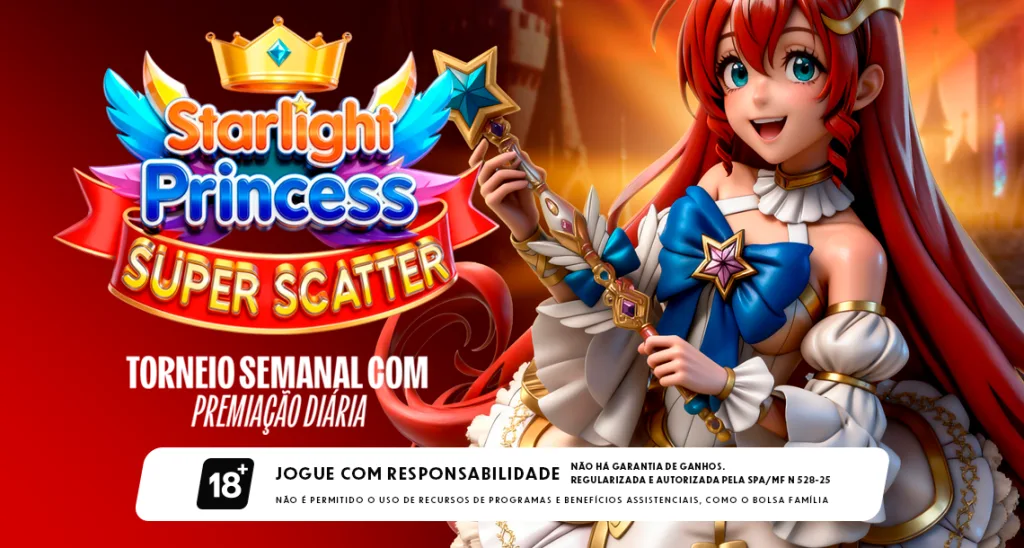 Imagem ilustrativa do jogo Starlight Princess Super Scatter
