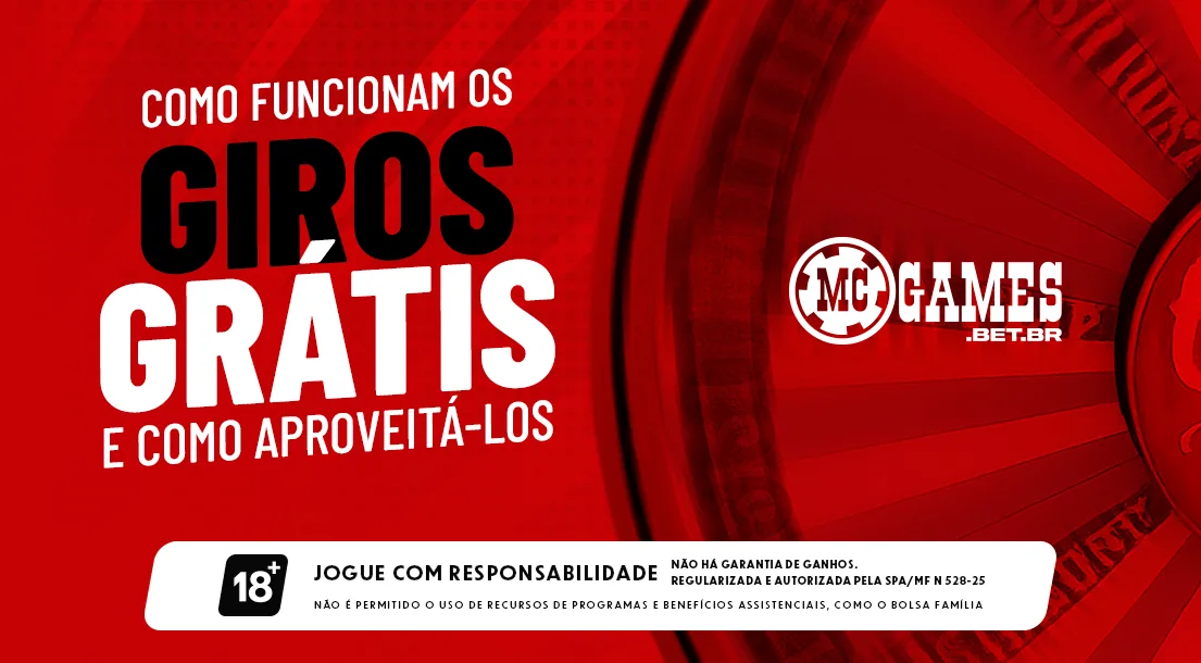Imagem meramente ilustrativa sobre os giros grátis