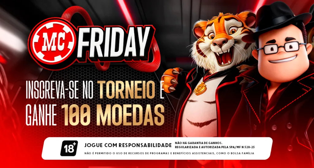 Imagem ilustrativa sobre o torneio de Black Friday da MC Games
