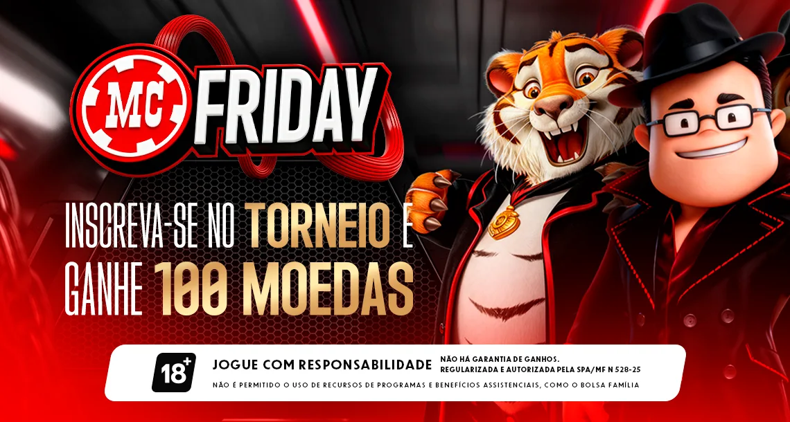 Imagem ilustrativa sobre o torneio de Black Friday da MC Games