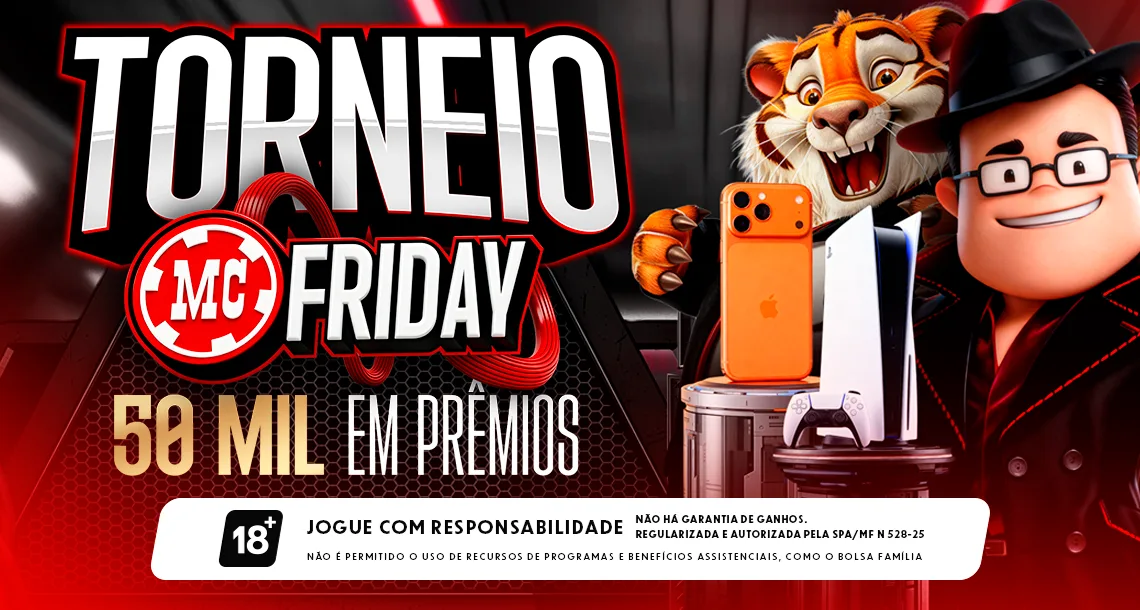 Imagem ilustrativa sobre o torneio de Black Friday da MC Games