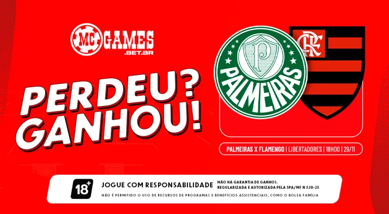 Imagem ilustrativa da ação da MC Games para a final da Libertadores 2025