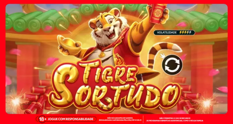Imagem ilustrativa do jogo online Tigre Sortudo, slot da Pragmatic Play