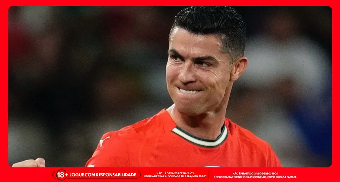 Imagem ilustrativa de Cristiano Ronaldo, ídolo e atacante de Portugal. Foto: Instagram/Portugal