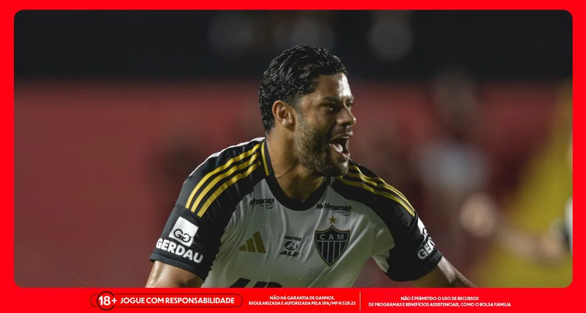 Imagem ilustrativa do atacante Hulk, do Atlético-MG. Foto: Pedro Souza/Atlético