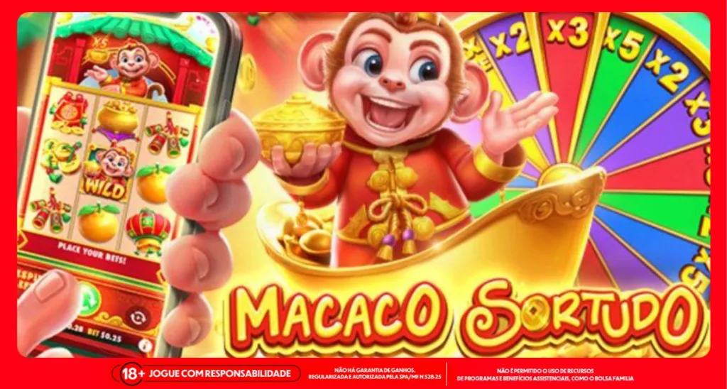 Imagem ilustrativa do Macaco Sortudo