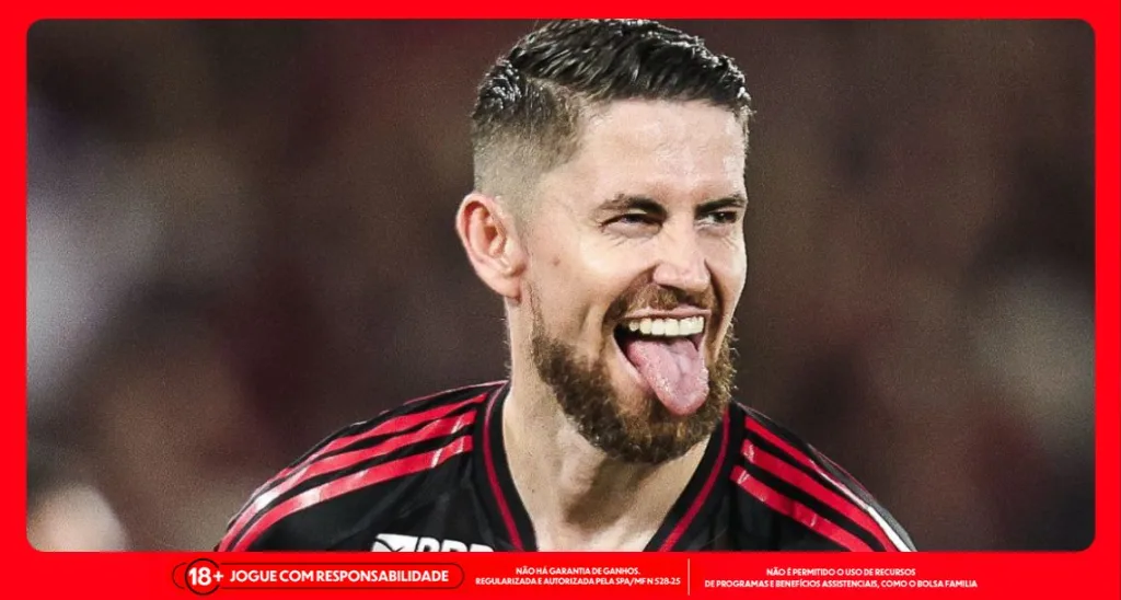Imagem ilustrativa do meia Jorginho do Flamengo. Foto: Gilvan de Souza/CRF