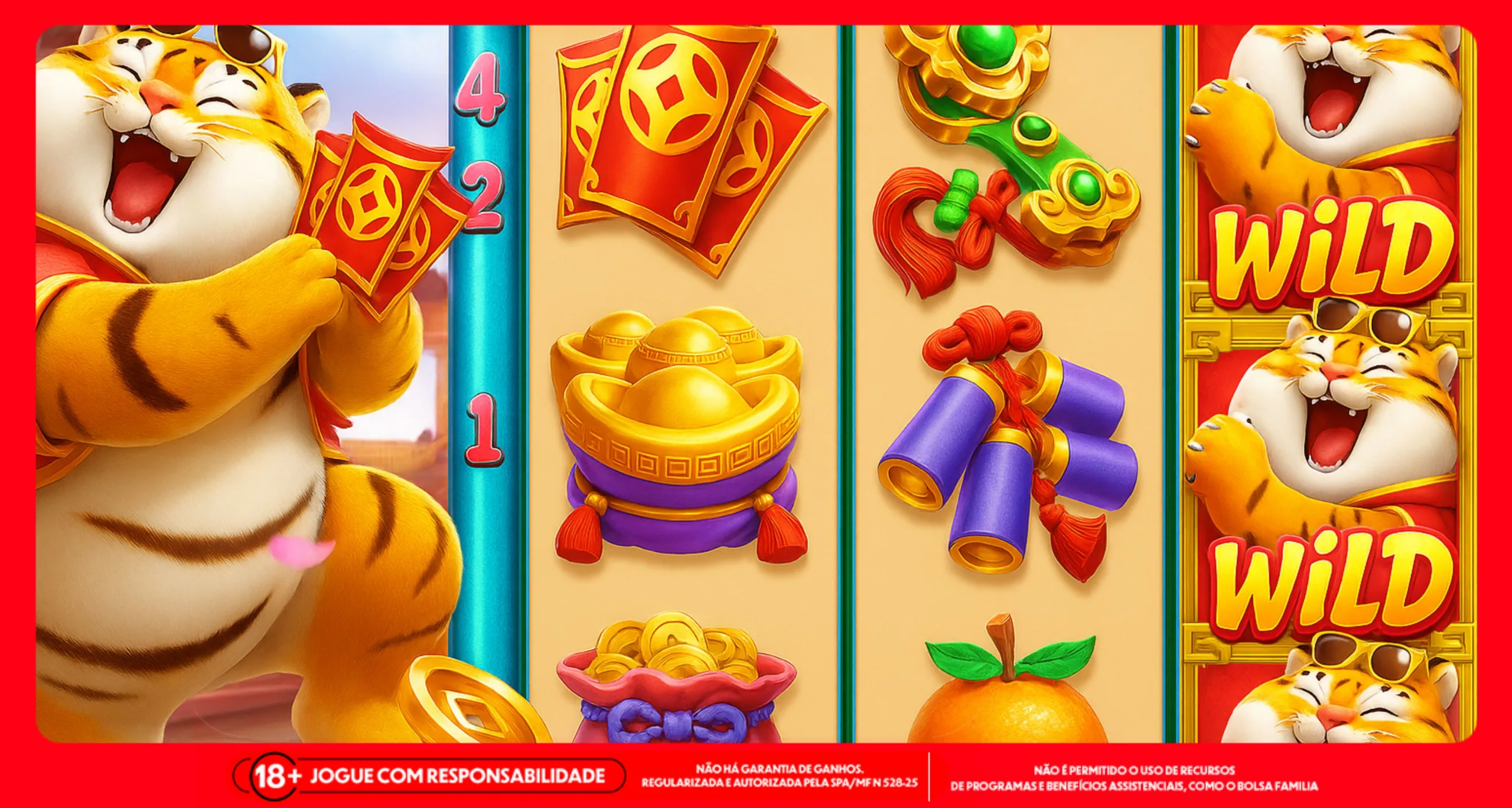 Imagem meramente ilustrativa do Fortune Tiger