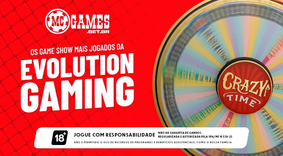 Imagem ilustrativa sobre os destaques da Evolution Gaming