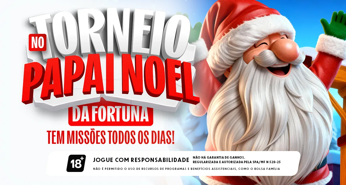 Imagem ilustrativa sobre o Torneio Papai Noel da Fortuna