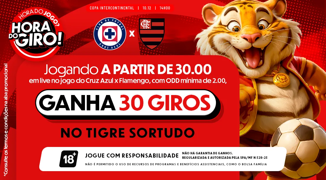 Imagem ilustrativa sobre a promoção da MC Games para Flamengo x Cruz Azul