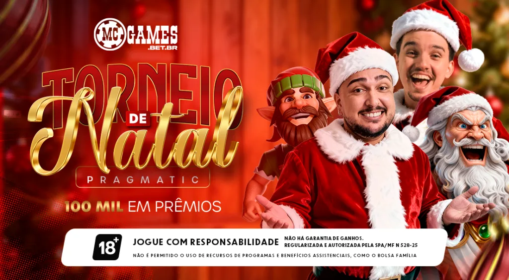 Imagem ilustrativa sobre as ações que a MC Games preparou para o Natal
