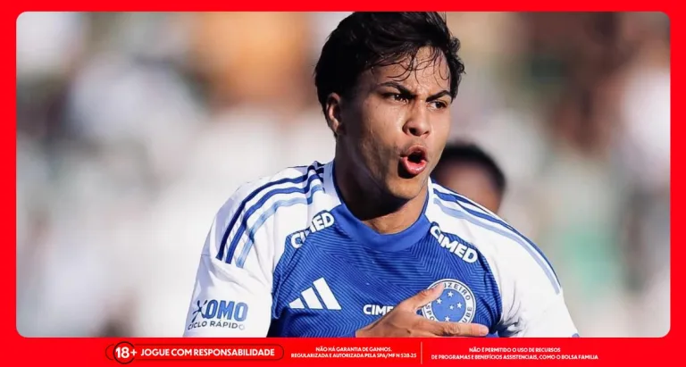 Imagem ilustrativa do atacante Kaio Jorge, do Cruzeiro. Instagram/KJ9