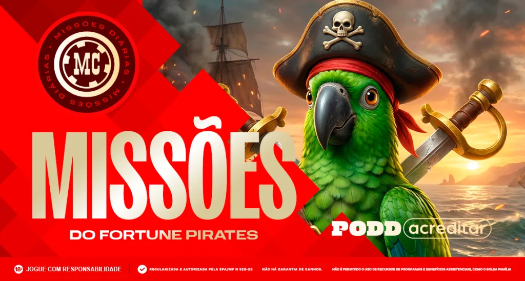 Imagem ilustrativa sobre as Missões do Fortune Pirates