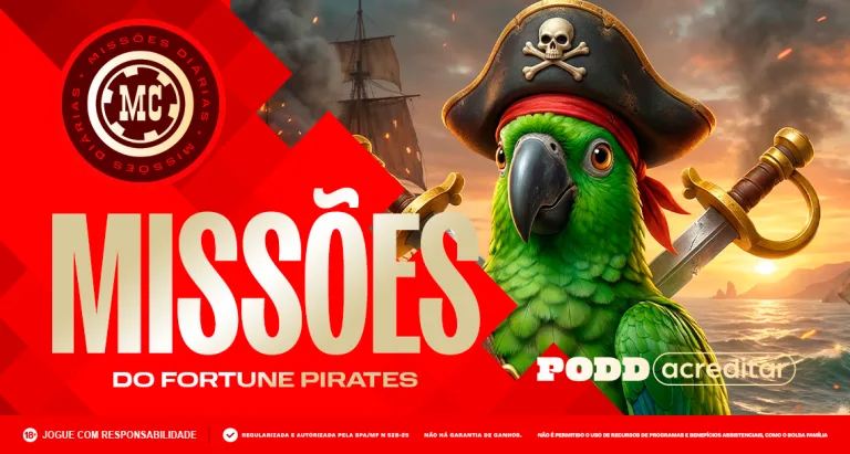 Imagem ilustrativa sobre as Missões do Fortune Pirates