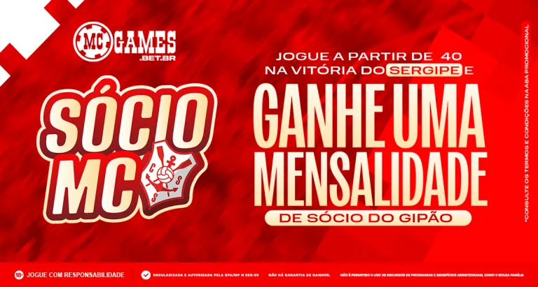 Imagem ilustrativa da promoção "Pode Acreditar no Gipão" da MC Games