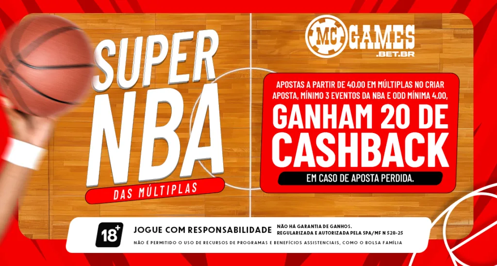 Imagem ilustrativa sobre a promoção da MC Games para a Super Rodada da MC Games
