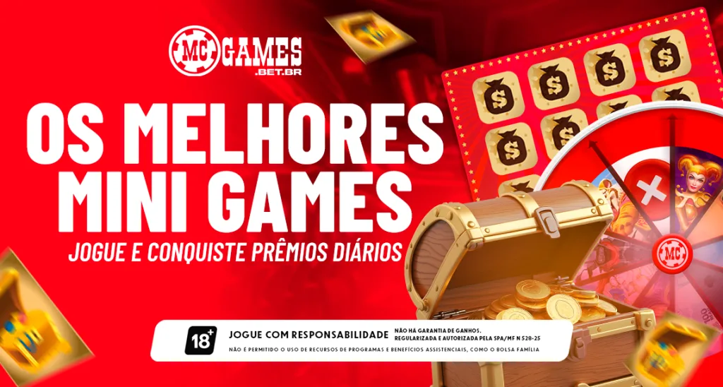Imagem ilustrativa sobre os Mini Games da MC