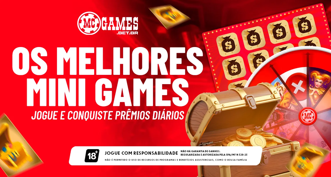 Imagem ilustrativa sobre os Mini Games da MC