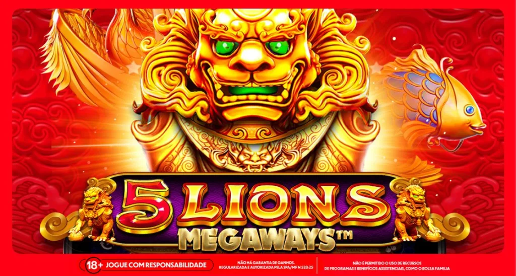Imagem ilustrativa do slot 5 Lions Megaways