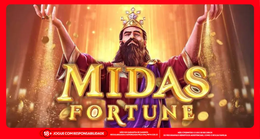 Imagem ilustrativa do jogo online de slot Midas Fortune