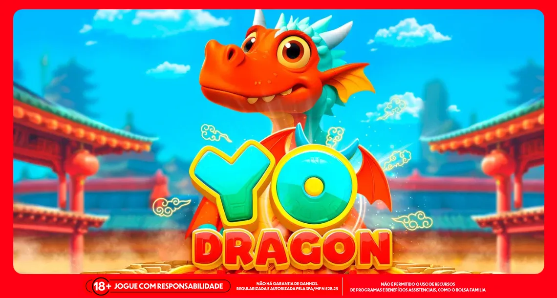 Imagem ilustrativa do jogo online de slot Yo Dragon, um dos slots do Torneio Operação PopOk