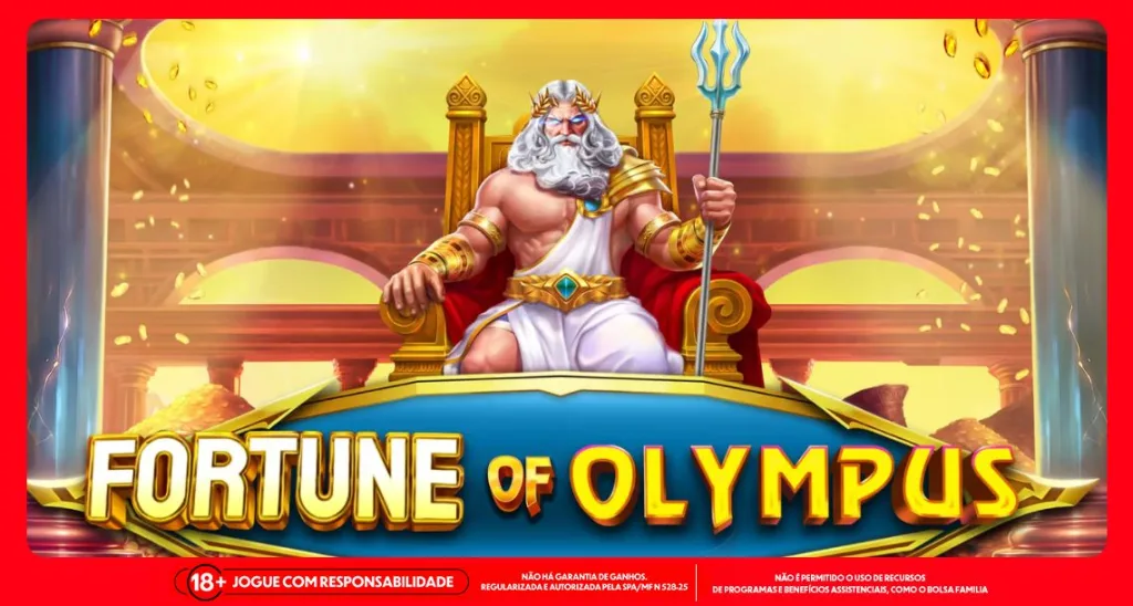 Imagem ilustrativa sobre o jogo online de slot Fortune Of Olympus