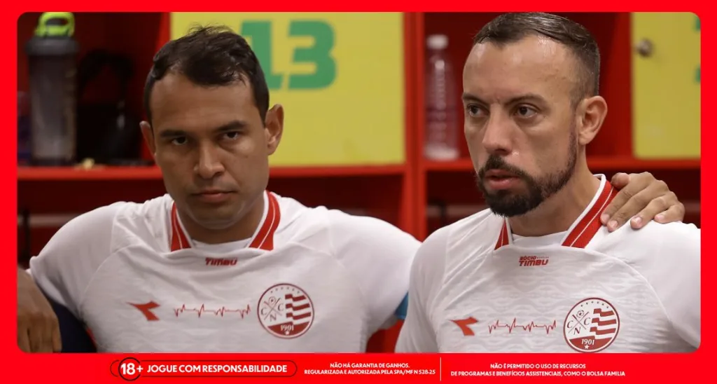 Imagem ilustrativas dos jogadores do Náutico: Vinícius e Paulo Sérgio. Foto: Rafael Vieira/CNC