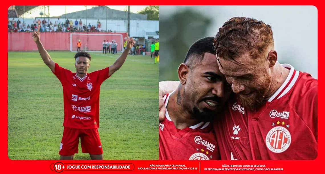 Imagem ilustrativa dos jogadores do Sergipe e América-RN