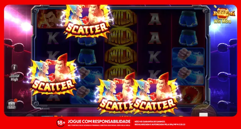 Imagem ilustrativa do jogo online de slot Boxing King