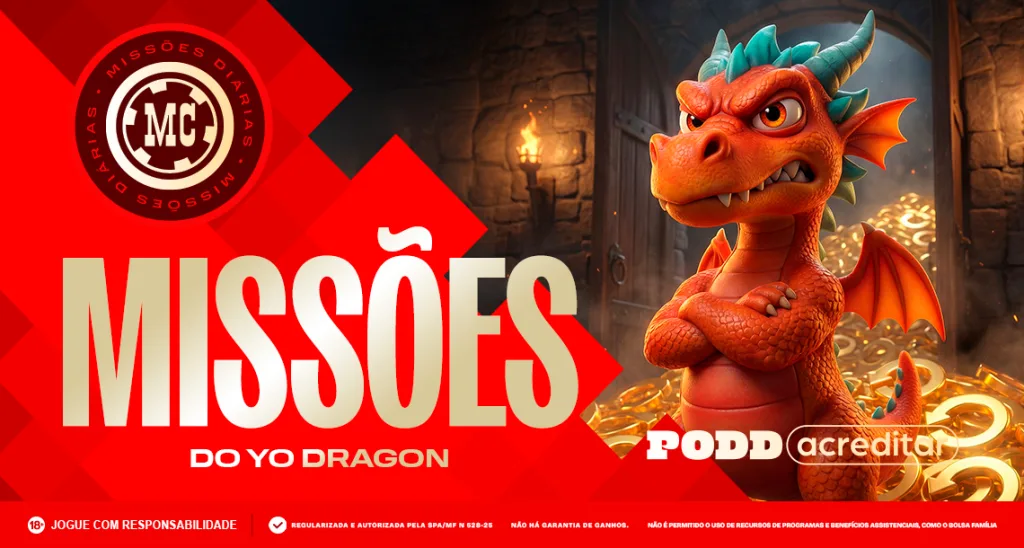 Imagem ilustrativa sobre as Missões do Yo Dragon na MC Games