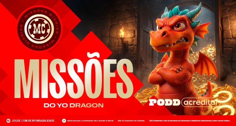 Imagem ilustrativa sobre as Missões do Yo Dragon na MC Games