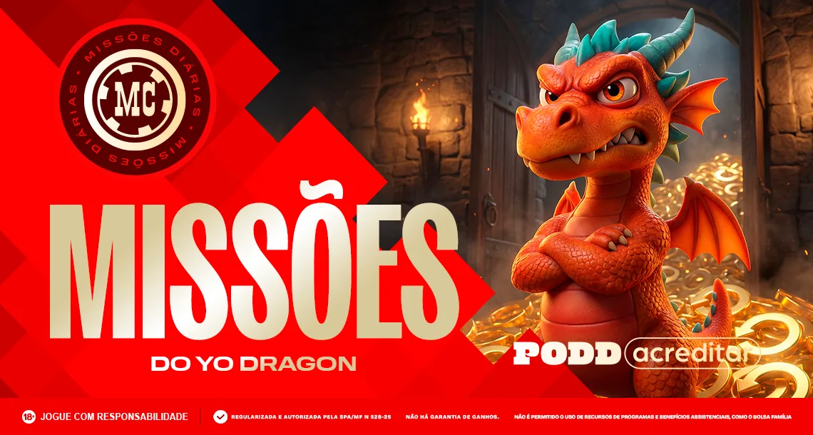 Imagem ilustrativa sobre as Missões do Yo Dragon na MC Games
