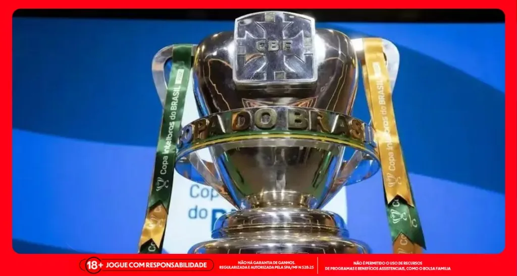 Imagem ilustrativa da taça da Copa do Brasil. Foto: Divulgação/CBF