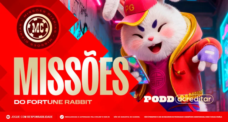 Imagem ilustrativa sobre as missões da MC Games para o Fortune Rabbit