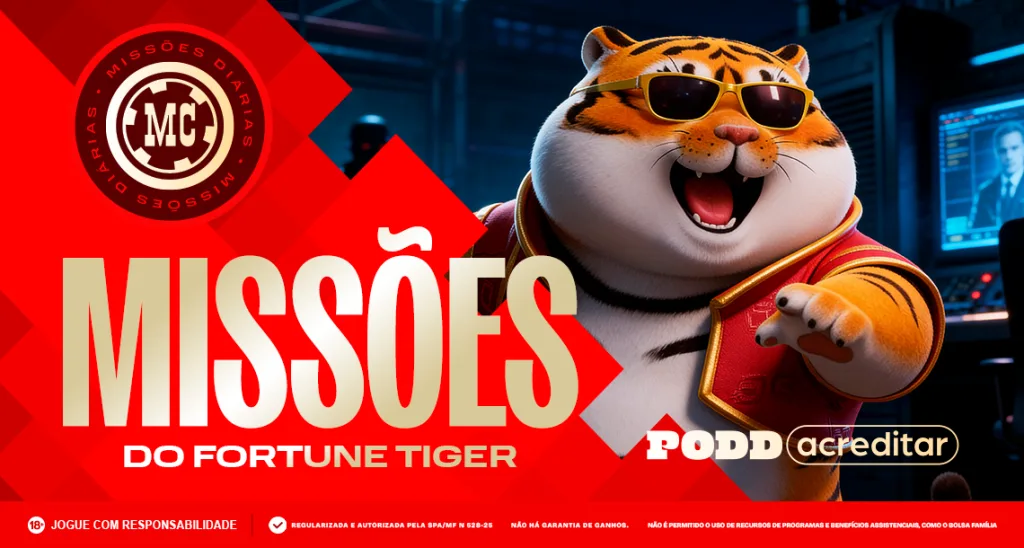 Imagem ilustrativa sobre as missões do Fortune Tiger na MC Games