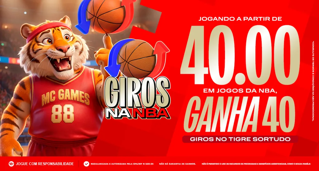 Imagem ilustrativa sobre a promoção da MC Games para a NBA