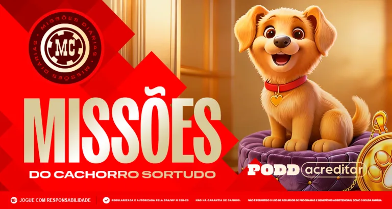 Imagem ilustrativa sobre as missões do Cachorro Sortudo