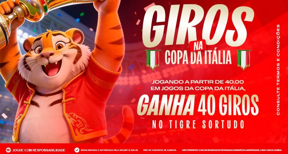 Imagem ilustrativa sobre a promoção da MC Games para a Copa da Itália