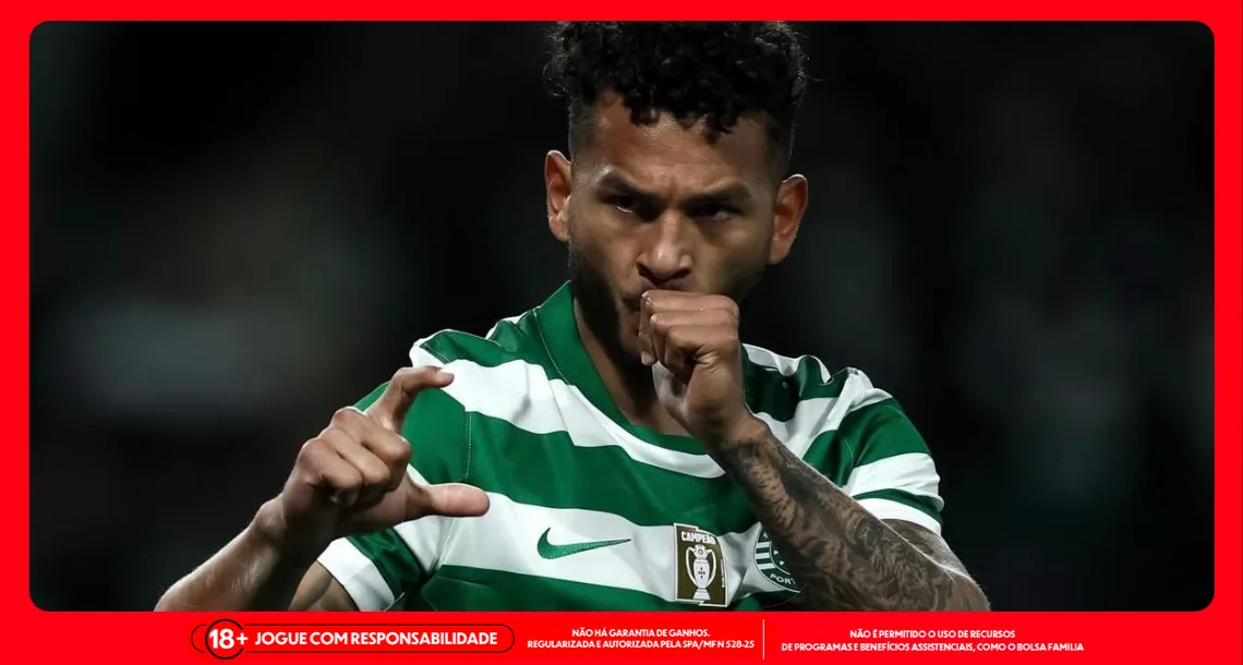 Imagem ilustrativa do atacante Luis Suárez, do Sporting. Foto: Instagram/Sporting