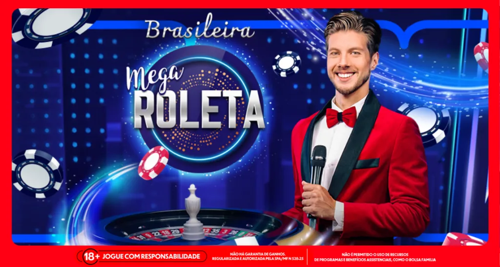 Imagem ilustrativa sobre o jogo Mega Roleta Brasileira