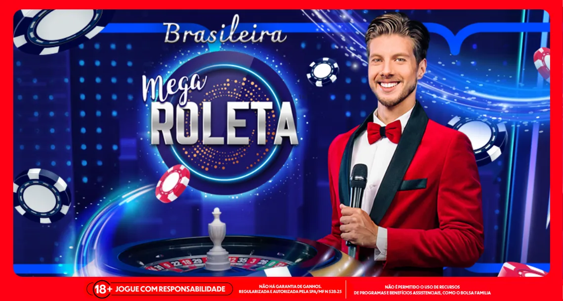 Imagem ilustrativa sobre o jogo Mega Roleta Brasileira