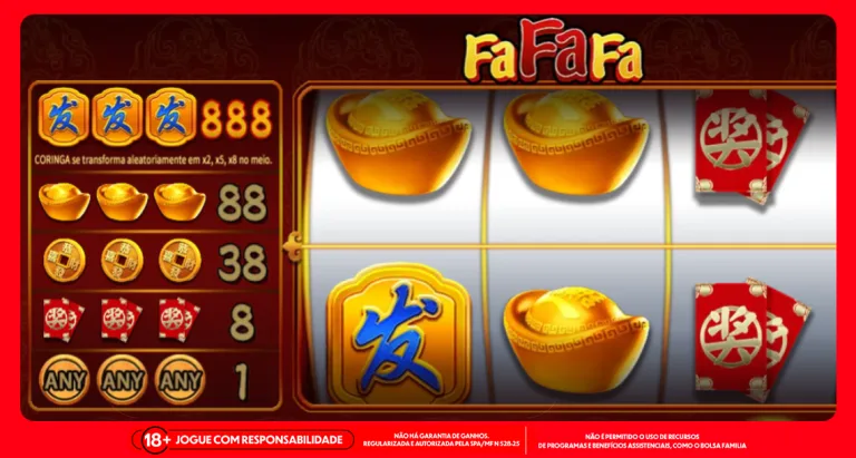 Imagem ilustrativa do jogo online de slot Fa Fa Fa