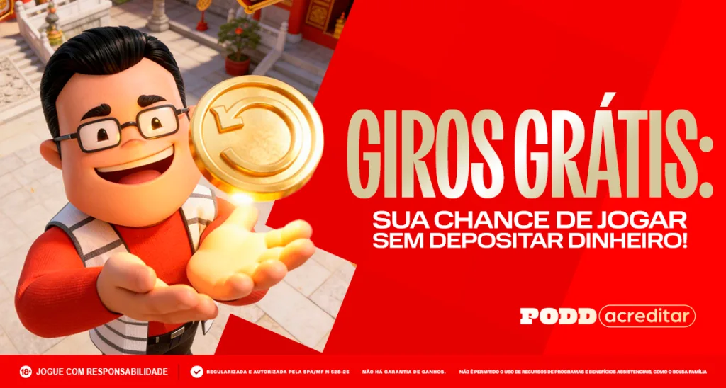 Imagem ilustrativa sobre os giros grátis na MC Games